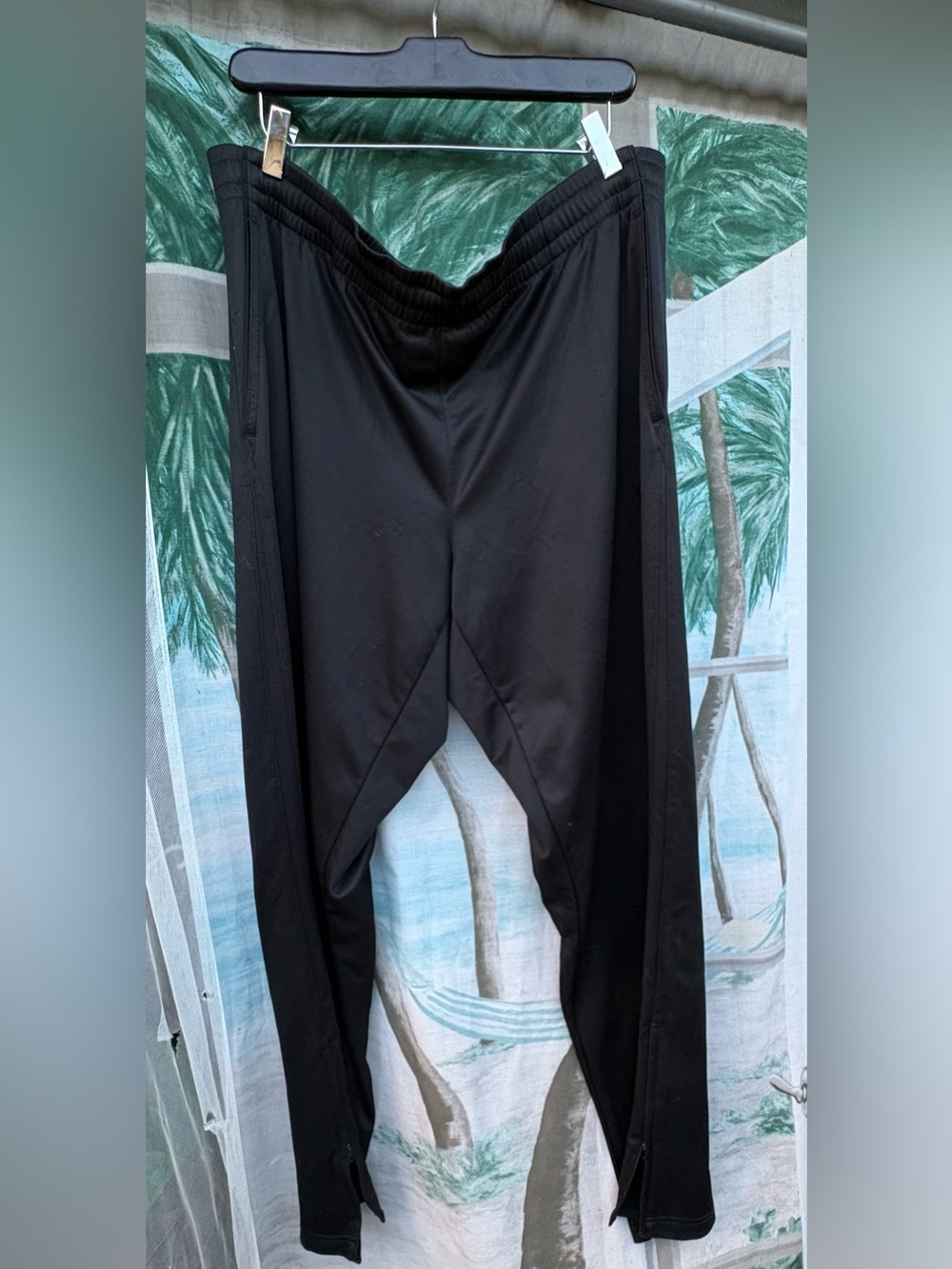Vintage Nike Black Men's Jogger Track Pants